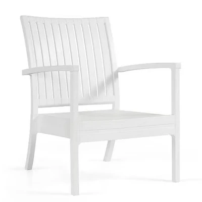 Afbeelding van Bram low chair wit