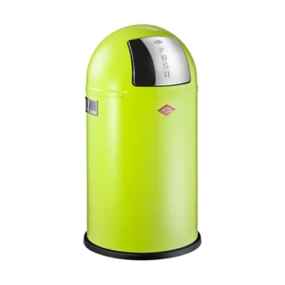 Afbeelding van Afvalbak Wesco Pushboy Junior, limegreen