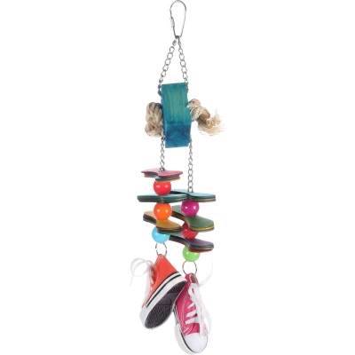 Afbeelding van Flamingo Boko Parkietenspeelgoed Vogel Vs 35cm 1st 135840