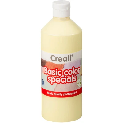 Afbeelding van Plakkaatverf Creall basic pastel geel 500ml