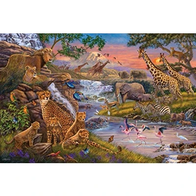 Image de Puzzle 3000 pièces Ravensburger Le règne animal
