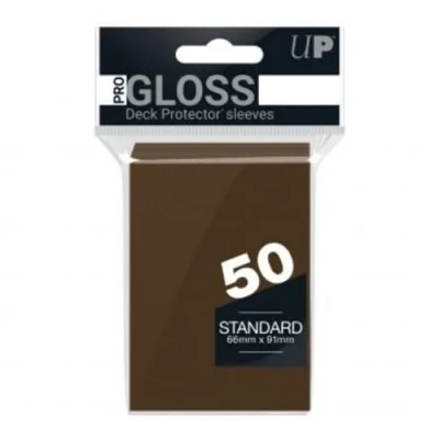 Afbeelding van Deck Protectors Solid Brown (50 stuks)