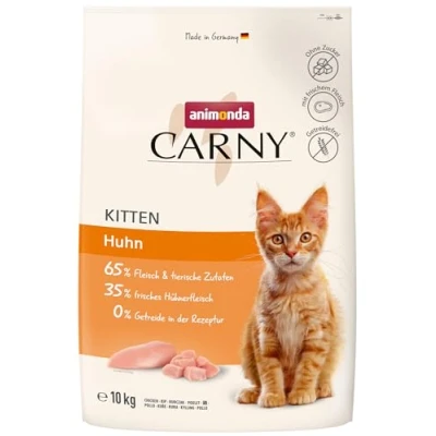 Afbeelding van 2x10kg 3x1,75kg animonda Carny Kitten Kip droogvoer