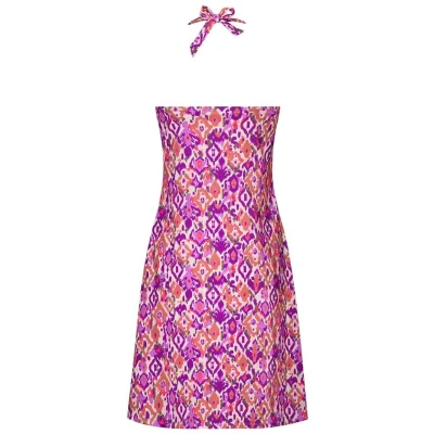 Afbeelding van ten Cate Beach Strandjurk Summer Paars/dessin M