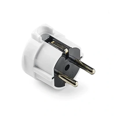 Afbeelding van FAMATEL Stekker Zijuitgang TT 16A 250V 4,8 mm Wit
