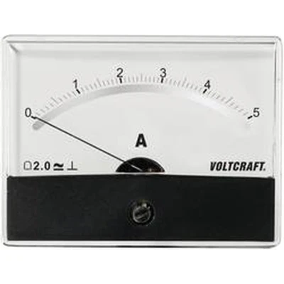 Afbeelding van VOLTCRAFT AM 86X65/5A/DC Inbouwmeter 86X65/5 A/DC Draaispoel