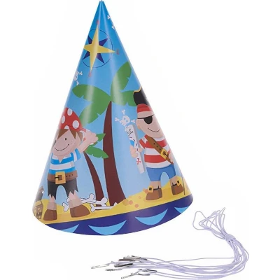 Afbeelding van Hoedjes papier set 8 stuks