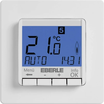 Afbeelding van Eberle 527 8103 55 100 FIT 3R Kamerthermostaat Inbouw (in muur) Weekprogramma Verwarmen, kamertemperatuur 1 stuk(s)