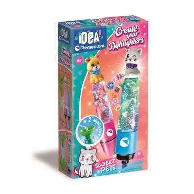 Afbeelding van CLEMENTONI Creëer je eigen fluorescerende lampen Sweet Pets