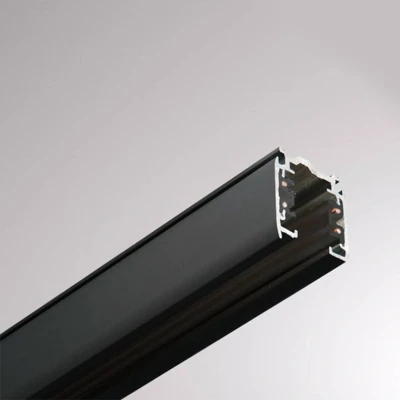 Afbeelding van Nordic 3 Fase railsysteem 230V 1meter Zwart
