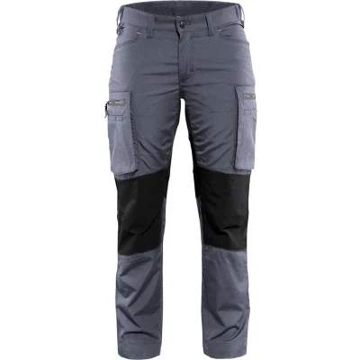Afbeelding van Blaklader Dames Service werkbroek Stretch 7159 1845 Grijs/Zwart