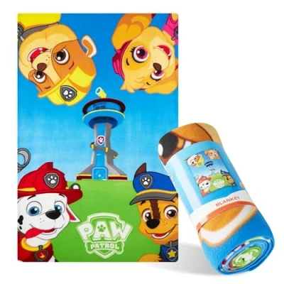 Afbeelding van Paw PATROL Fleecedeken Patrol, Kinderdeken, 100 x 150 cm, voor kinderen, jongens en meisjes