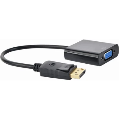 Afbeelding van Gembird DisplayPort to VGA adapter Cable Black