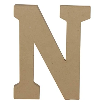 Afbeelding van Decopatch Letter 20 cm Papier marche N