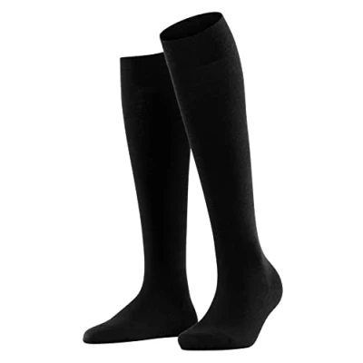 Afbeelding van Falke Softmerino Kneehigh warm Kniekousen, Dames, Maat: 35/36, Black
