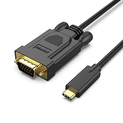 Afbeelding van Benfei HD USB C Naar VGA Kabel 1.8M 1080p 60hz