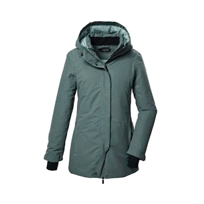 Afbeelding van Killtec Winterjas Parka 41817 blauw/grijs melange functioneel 46