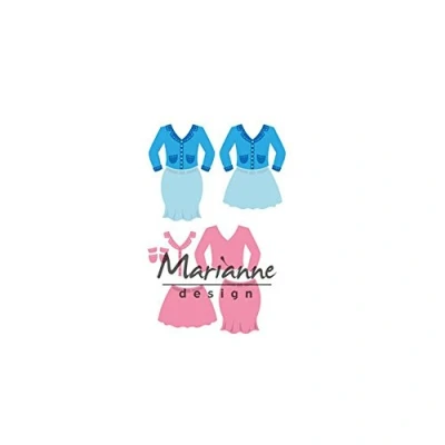 Afbeelding van Marianne D Collectable Lady&#039;s suit COL1453 70x73 mm