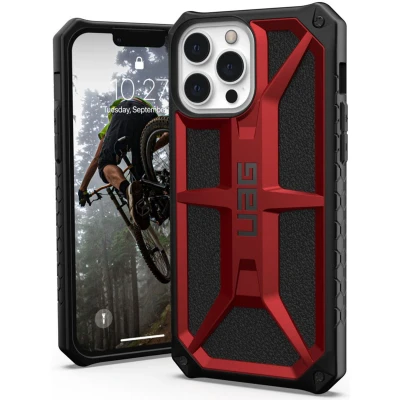 Afbeelding van UAG Monarch Hardcase iPhone 13 Pro Max rood 113161119494