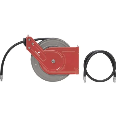 Afbeelding van TOOLCRAFT Pneumatische slanghaspel 10 m 20 bar Muurbevestiging, Plafondbevestiging