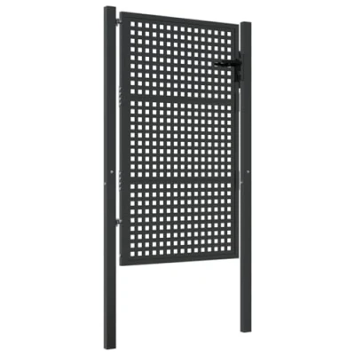 Afbeelding van Poort 105x175 cm staal antracietkleurig