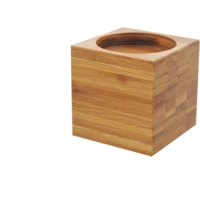Afbeelding van Bedverhoger set 4 stuks Laag 9 cm Bamboe