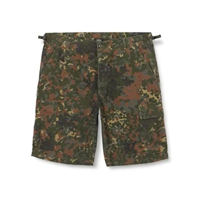 Afbeelding van Miltec US Bermuda CO Prewash Flecktarn zwart 902