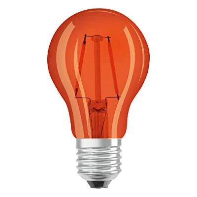 Afbeelding van OSRAM 4058075433960 LED lamp Energielabel G (A G) E27 Peer 2.5 W = 17 Oranje (Ø x l) 60 mm 105 1 stuk(s)