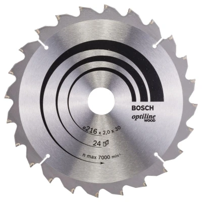 Afbeelding van Bosch optiline cirkelzaagblad 216x30x24t hout