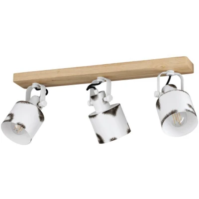 Afbeelding van EGLO Kilburn Spot E27 59 cm Bruin/Wit Staal