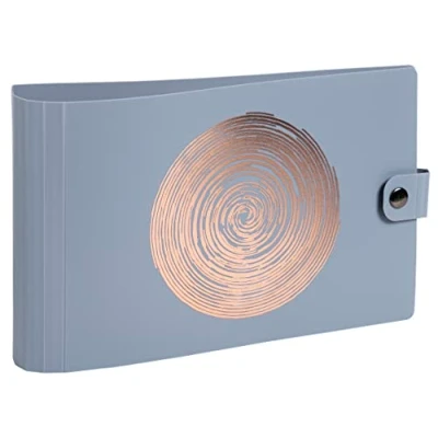 Afbeelding van Exacompta Ref. 52990E 1 halfstijve PP Ellipse map 2 ronde ringen Ø 30 mm Buitenafmetingen: 16 x 26,5 cm Voor het ordenen van indexkaarten 3 willekeurige kleuren