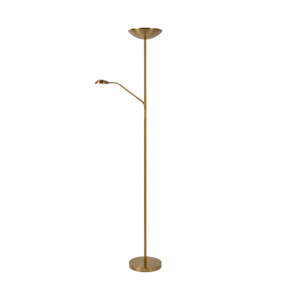 Afbeelding van Lucide ZENITH Leeslamp 1xGeïntegreerde LED Mat Goud Messing
