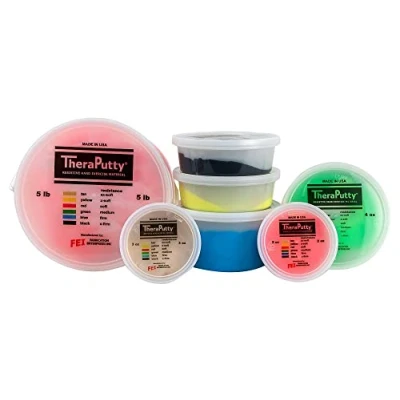 Afbeelding van Cando 10 0903 Thera Putty therapie kneedmassa, 85g, zeer licht/geel, 1