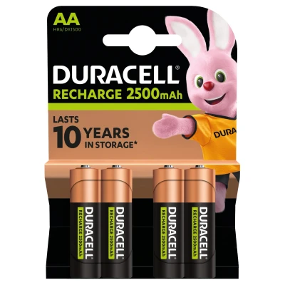 Afbeelding van Oplaadbare AA batterij Duracel