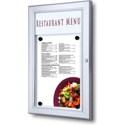 Afbeelding van Outdoor Menubord Logo 1 X A4 Portrait Syna SCZ1XA4