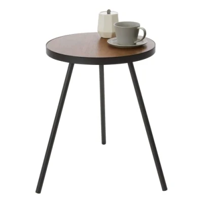 Afbeelding van Yamazaki Bijzettafel Rond Tower Black