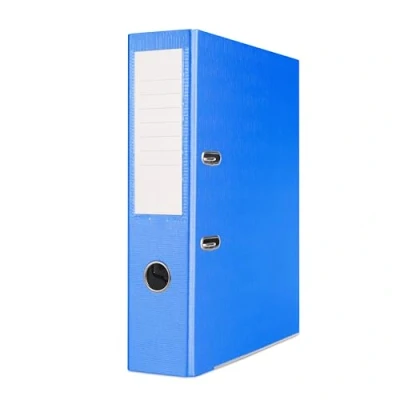 Afbeelding van Office Products 24 stuks A4 mappen 75 mm karton / kunststof omslag PP bureaumap kartonnen map metalen randbescherming