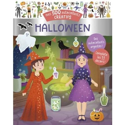 Image de Mes 500 autocollants creatifs halloween