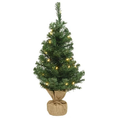 Afbeelding van Kunstkerstboom Led 60CM 20 lampjes