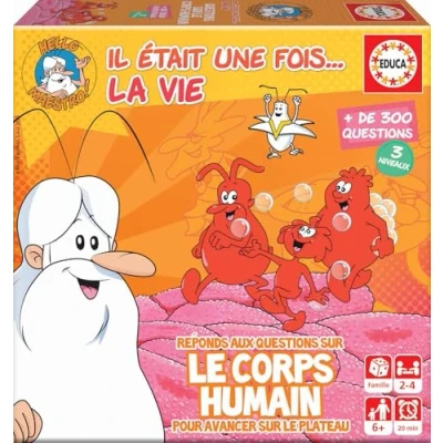 Afbeelding van Bordspel Educa Le Corps Humain Il etait une fois...La vie 17352