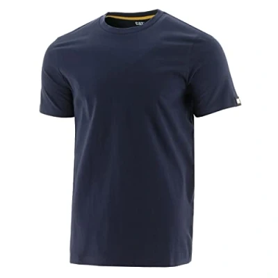 Afbeelding van Caterpillar CAT Workwear Essentials Werkshirt voor heren, korte mouwen, Navy Blauw