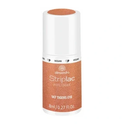 Afbeelding van Alessandro Striplac Peel or Soak 147 Tiger&#039;s Eye Gellak Beautytasting