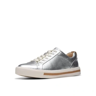 Afbeelding van Clarks Un Maui Lace Sneakers voor dames, Metaal