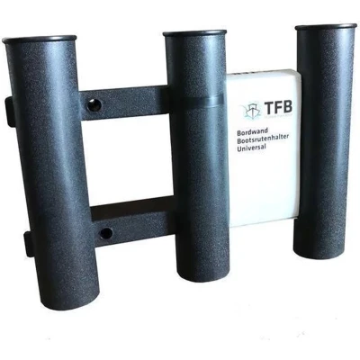 Afbeelding van TFB Bordwand Hengelhouder Universal Zwart Hengelrek