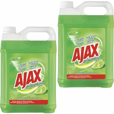 Afbeelding van 2x Ajax Allesreiniger Limoen 5 liter