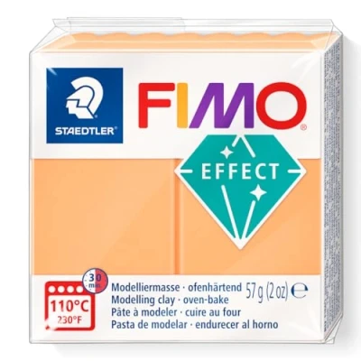 Afbeelding van Oranje neon boetseerklei Fimo effect 57g