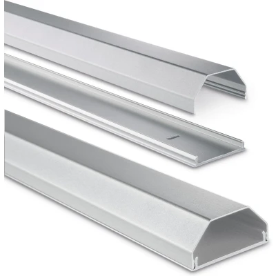 Afbeelding van Hama 00220986 Kabelgoot Aluminium Zilver star (l x b h) 1100 50 26 mm 1 stuk(s)