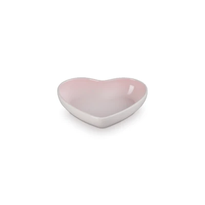 Afbeelding van Le Creuset Diep Bord In Hartvorm Shell Pink 22cm