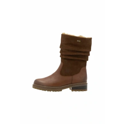 Afbeelding van Remonte Snowboots Nussbraun sattel, Dames, Maat: 38, sattel Leer