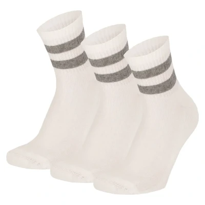 Afbeelding van Apollo Quarter Sport Sokken Multi White 3 pack Wit